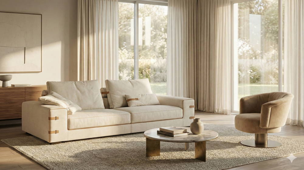 The Gregory sofa from Gamma Arredamenti