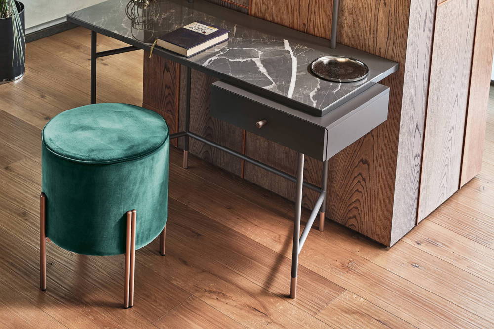Puffoso Ottoman by Bernhardt & Vella for Bontempi Casa