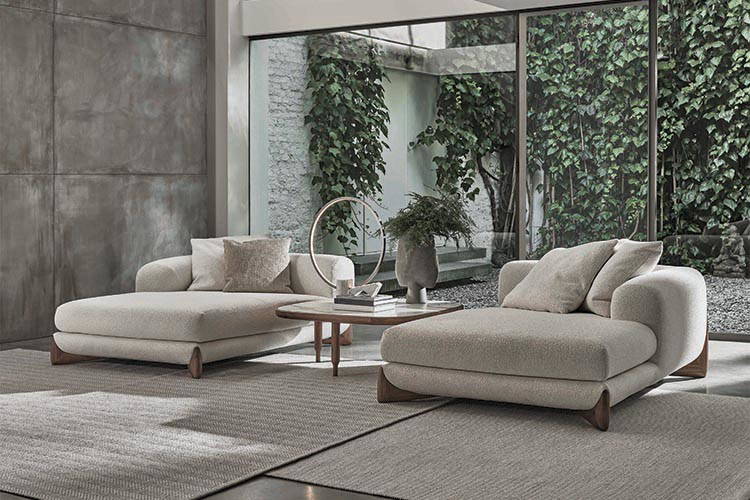 chaise lounges