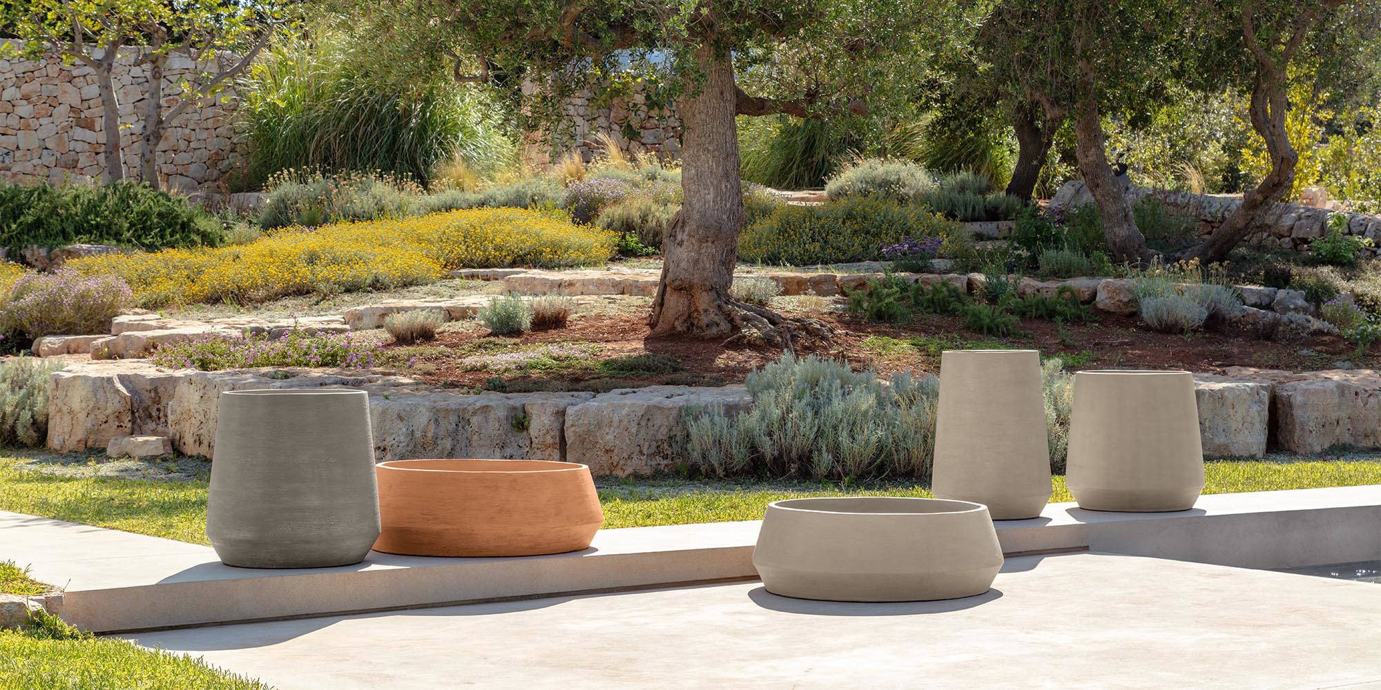 outdoor vases + planters outdoor vases + planters