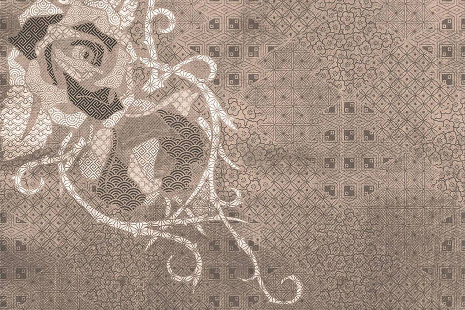 Rose Pattern 13RP Wallpaper