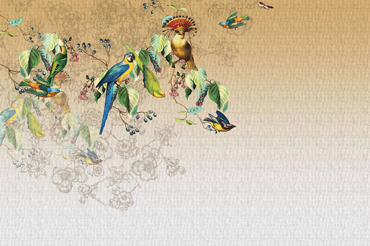 Valery's Parrot 13VP01 wallpaper by LondonArt