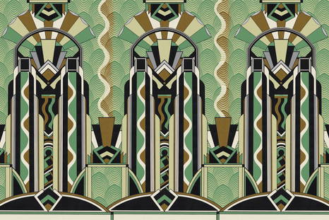 Deco Jungle 17020 wallpaper in 17020_1 color
