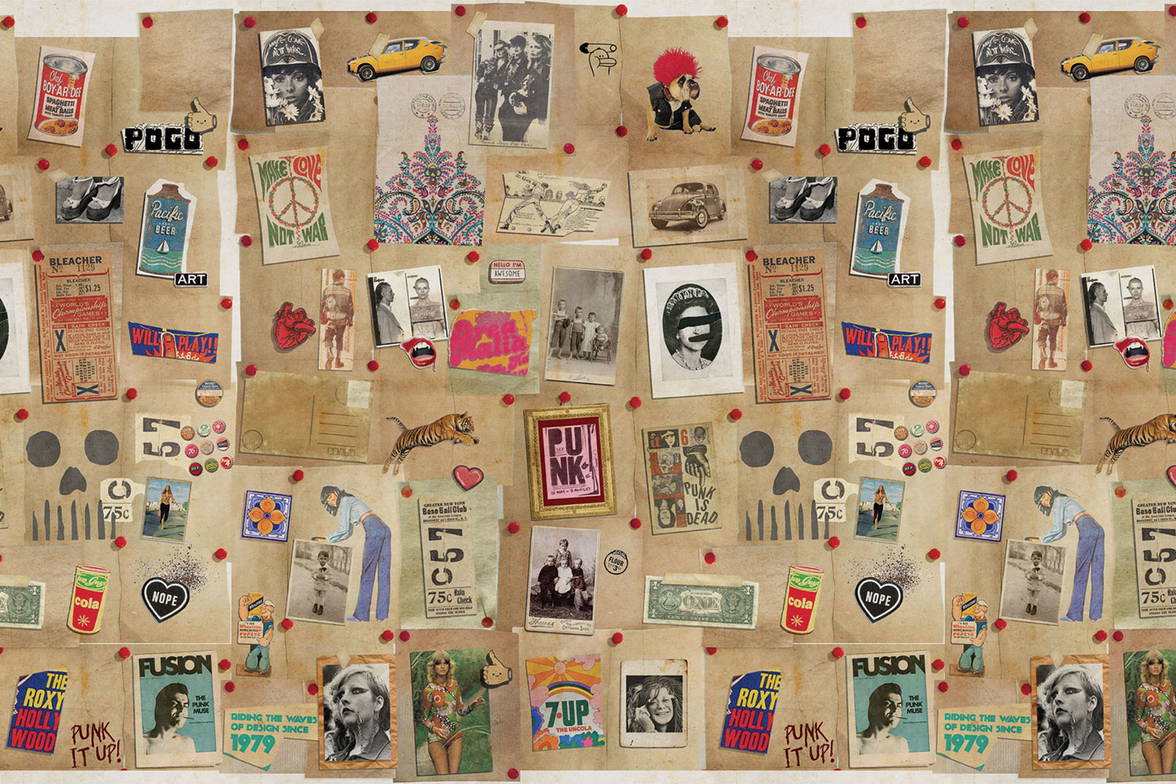 Seventies 17025 wallpaper in 17025_1 color Seventies 17025 wallpaper in 17025_1 color