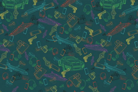 Luxury Goods 18003 wallpaper in 18003_1 color
