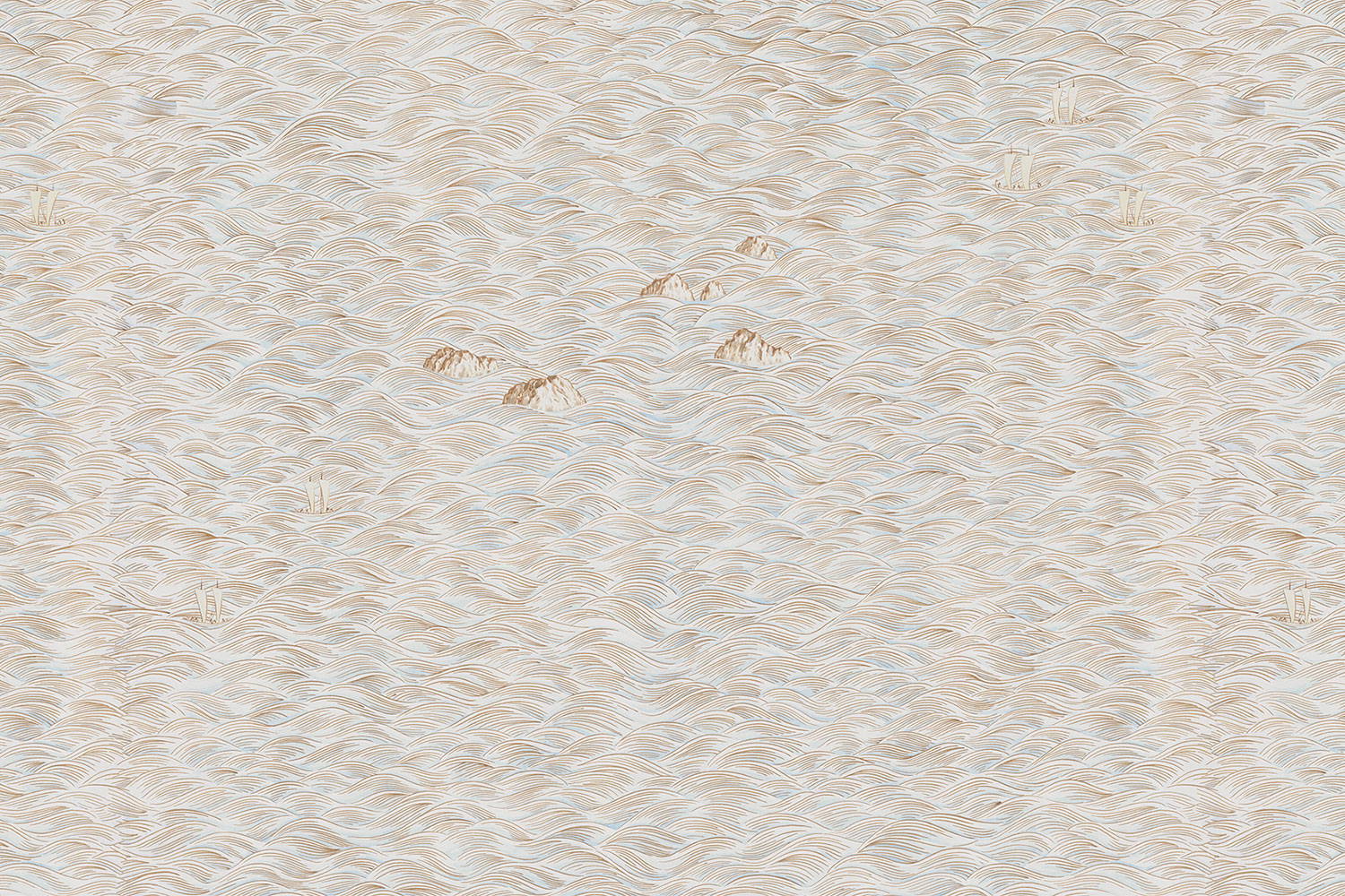 Mar D'Orient 18026 wallpaper in 18026_1 color
