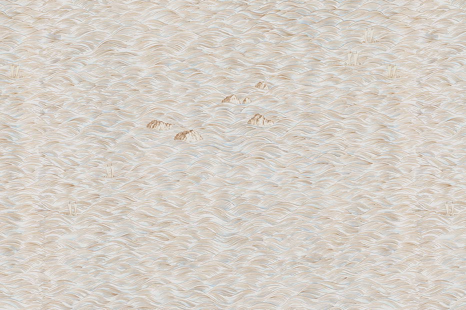 Mar D'Orient 18026 wallpaper in 18026_1 color
