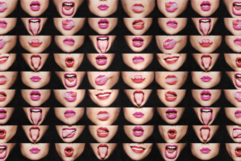 Lips 18077 wallpaper in 18077_1 color
