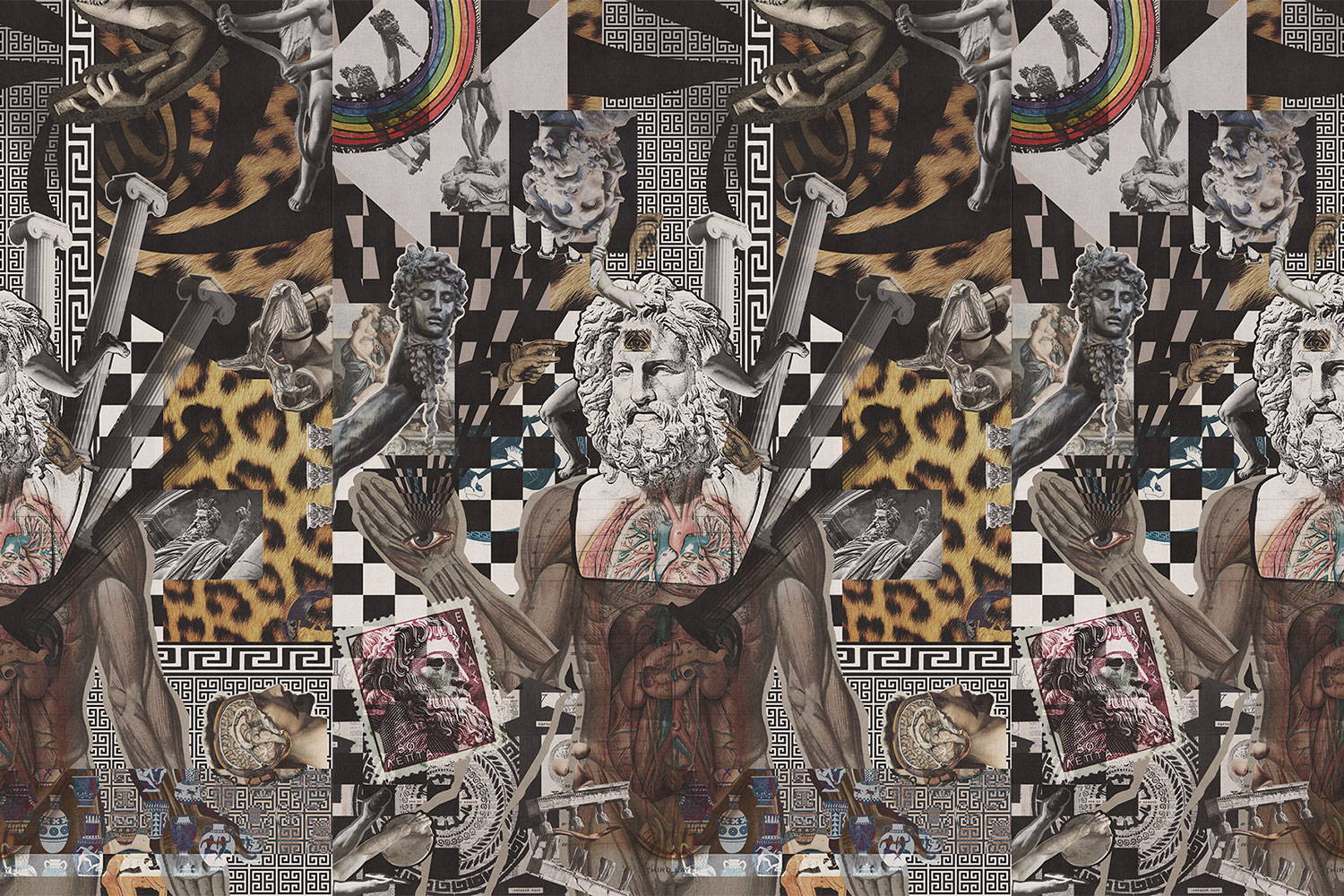 Old Greek 18086 wallpaper in 18086_1 color
