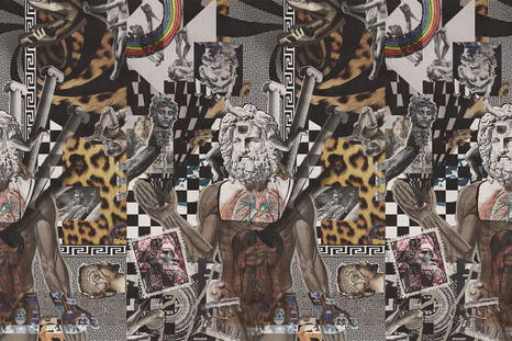 Old Greek 18086 wallpaper in 18086_1 color
