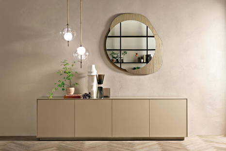 The Shift mirror by Francesca Lanzavecchia for Fiam Italia
