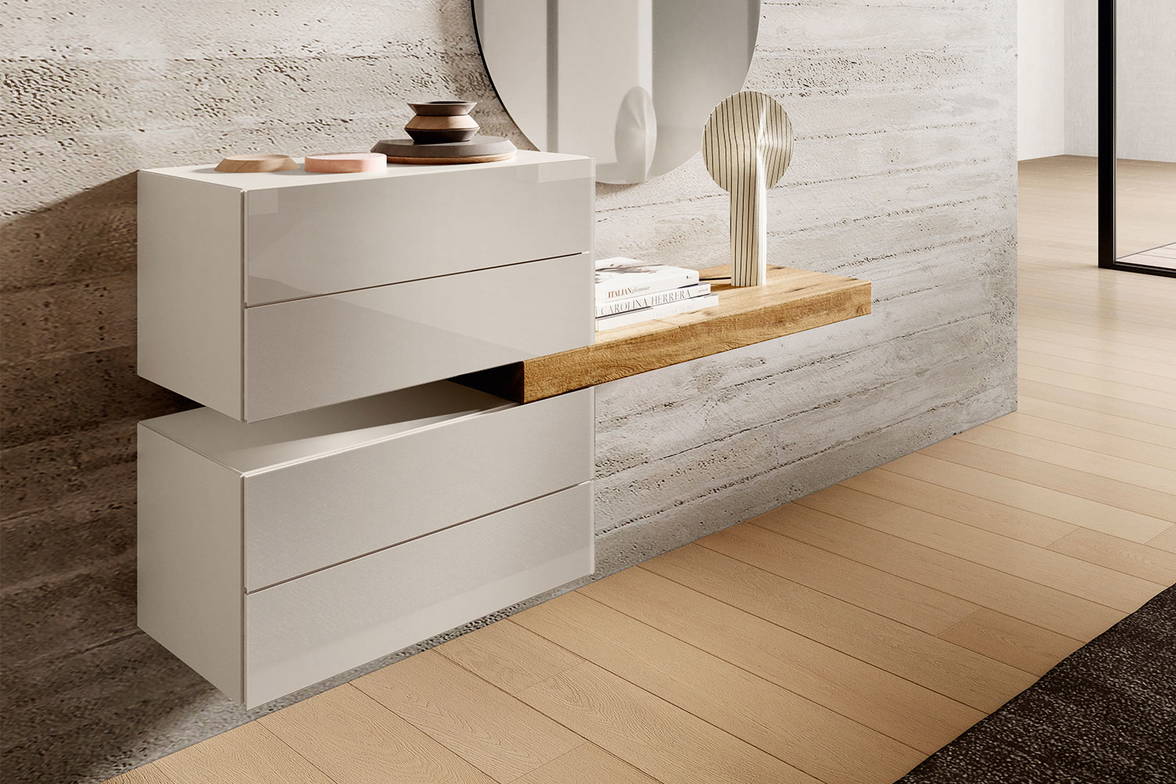36e8 0671 chest with desk by Lago angled view 36e8 0671 chest with desk by Lago angled view