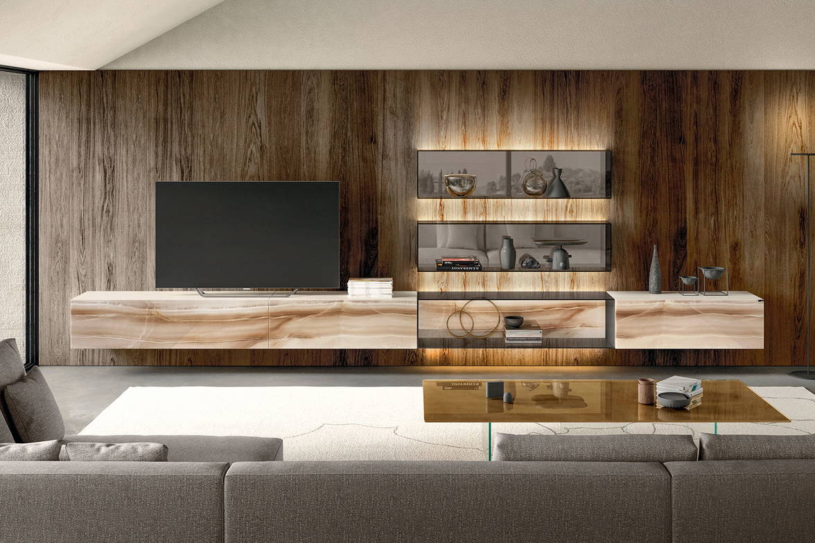 36e8 1191 Wall Unit by Daniele Lago for Lago. 36e8 1191 Wall Unit by Daniele Lago for Lago.
