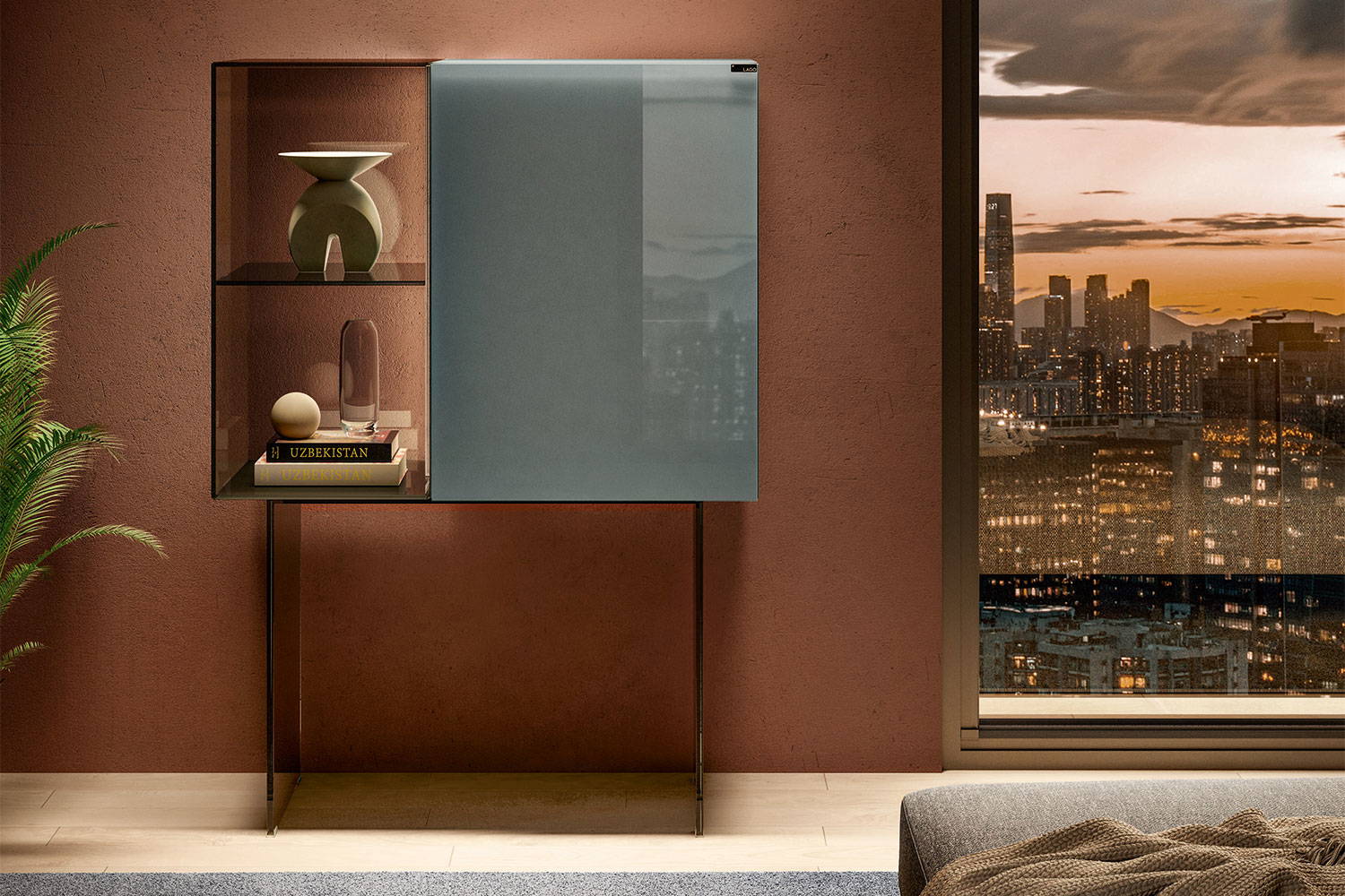 36e8 1355 cupboard by Daniele Lago for Lago