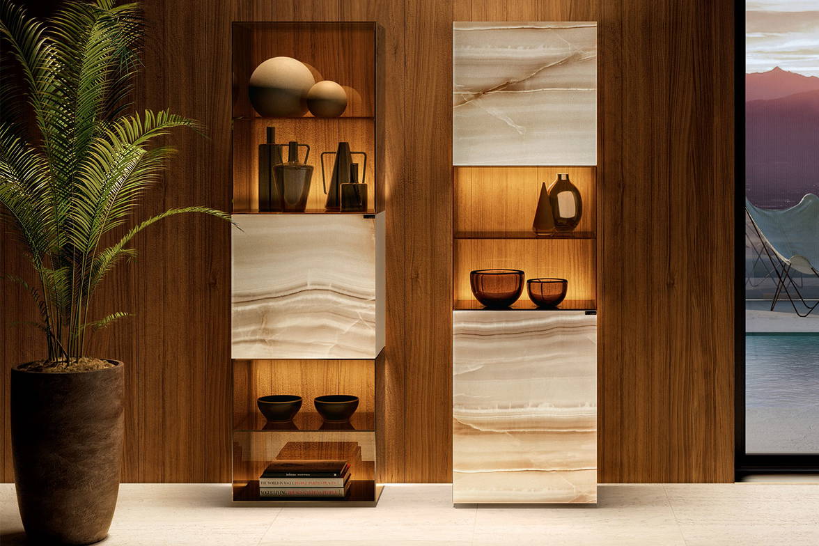 36e8 1359 + 1360 cupboards by Daniele Lago for Lago 36e8 1359 + 1360 cupboards by Daniele Lago for Lago