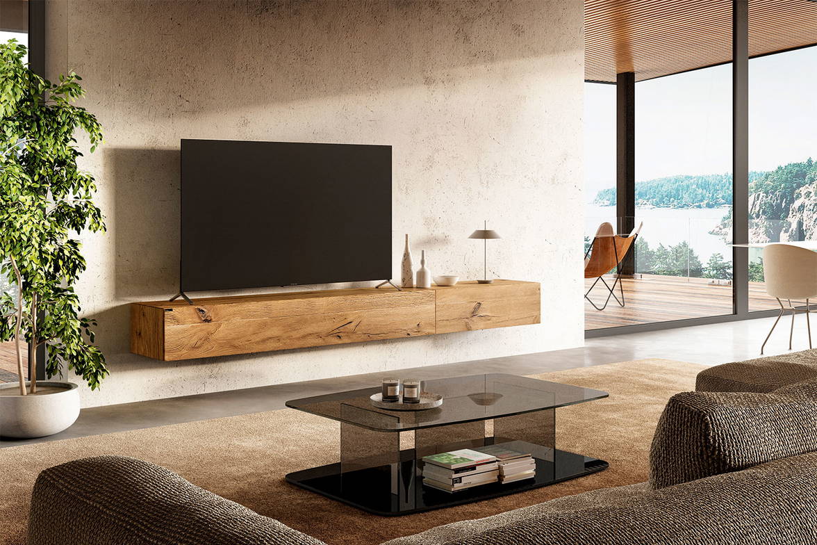 The 36e8 1409B TV Stand by Daniele Lago for Lago. The 36e8 1409B TV Stand by Daniele Lago for Lago.