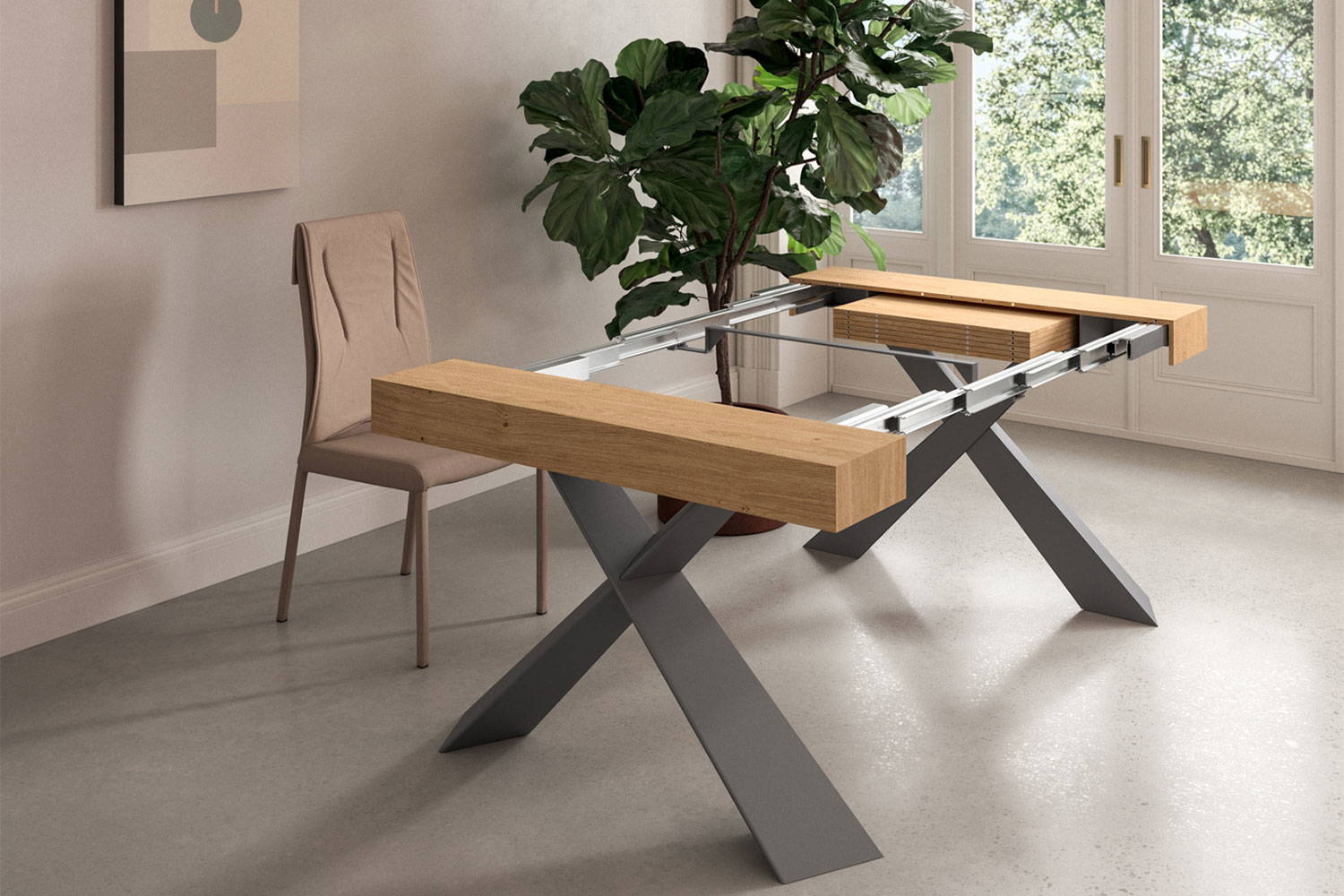 4you Extension Console Table by Ozzio Italia | room service 360°