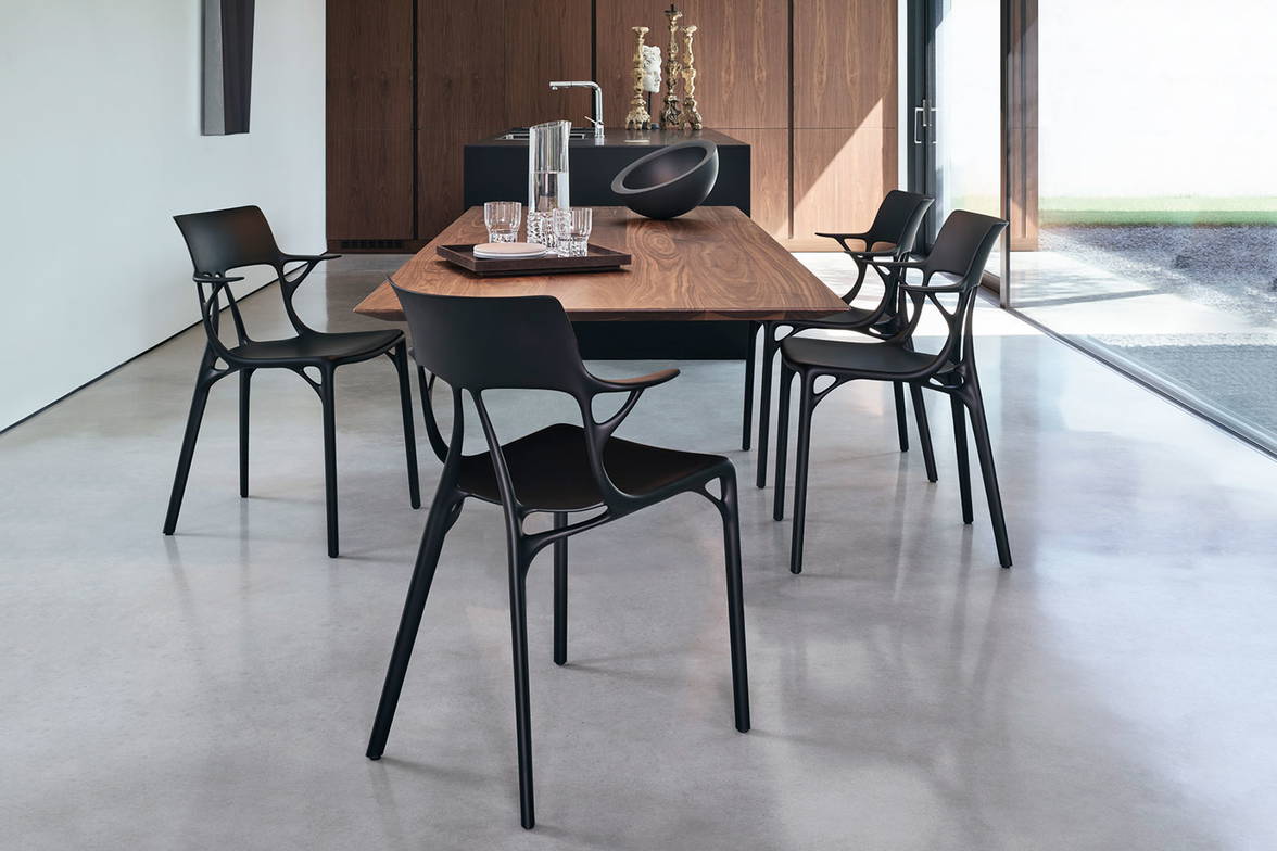 A.I. Dining Chairs in dining room interior A.I. Dining Chairs in dining room interior