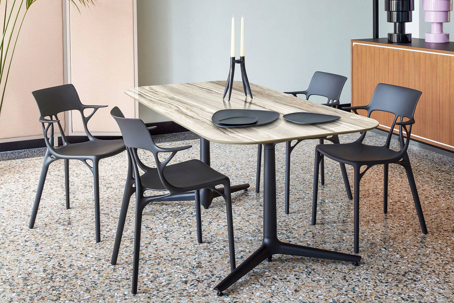 A.I. Dining Chair (Set of 2) by Kartell | room service 360°