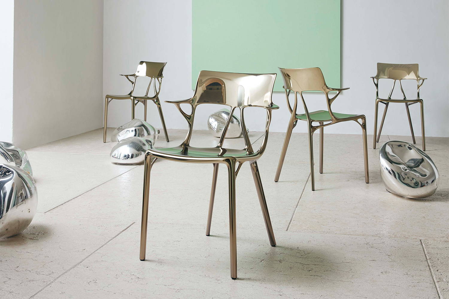 A.I. Dining Chair (Set of 2) by Kartell | room service 360°