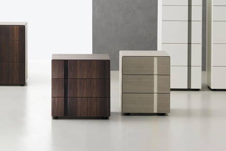 Abaco 3-drawer nightstand by San Giacomo