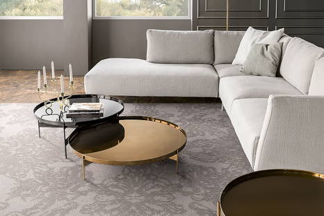 Abaco metallic coffee tables by Pianca