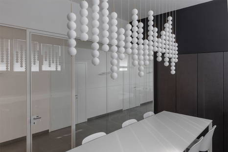Abacus Liner Suspension Light by Terzani