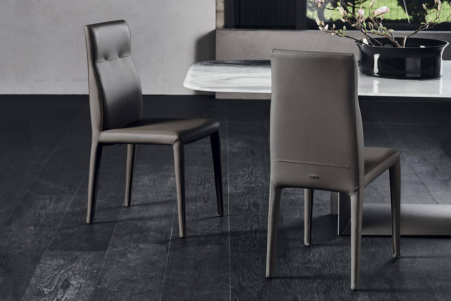 Agatha Flex dining chairs by Cattelan Italia