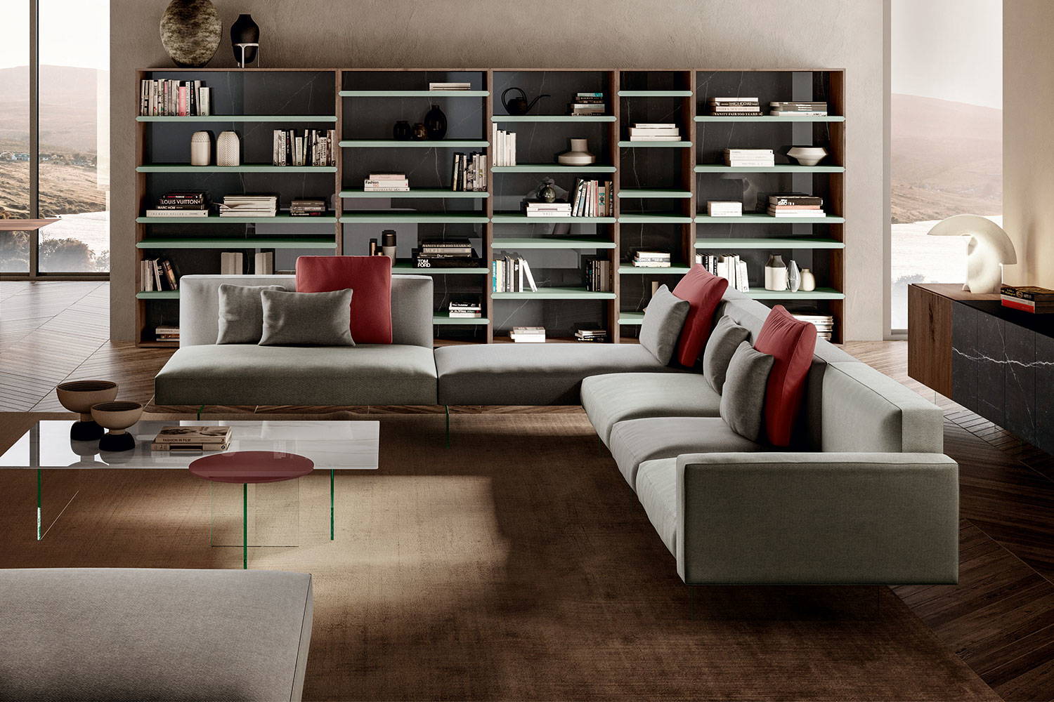 Air 0815 Corner Sectional Sofa