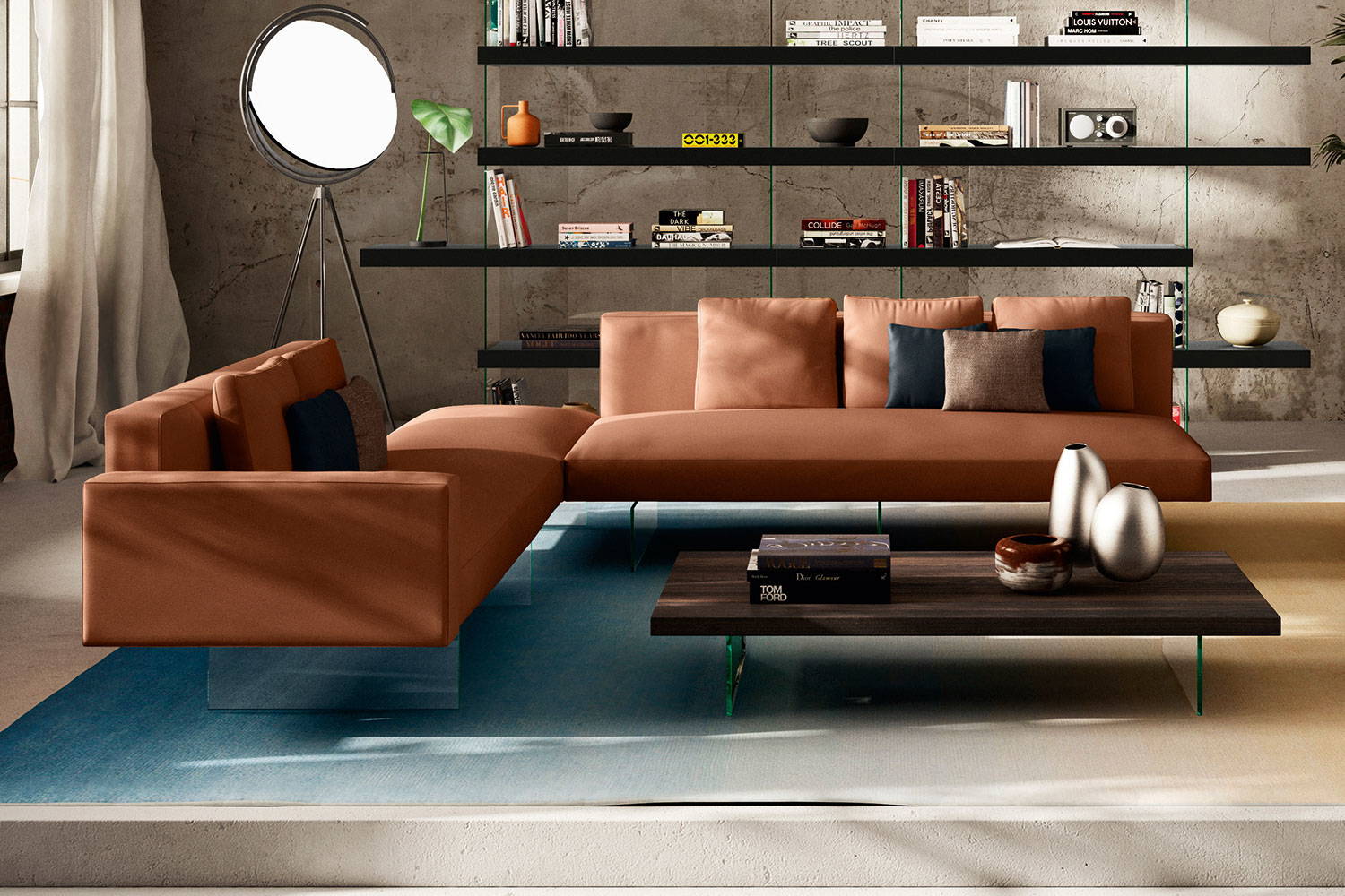 Air 0817 Corner Sectional Sofa