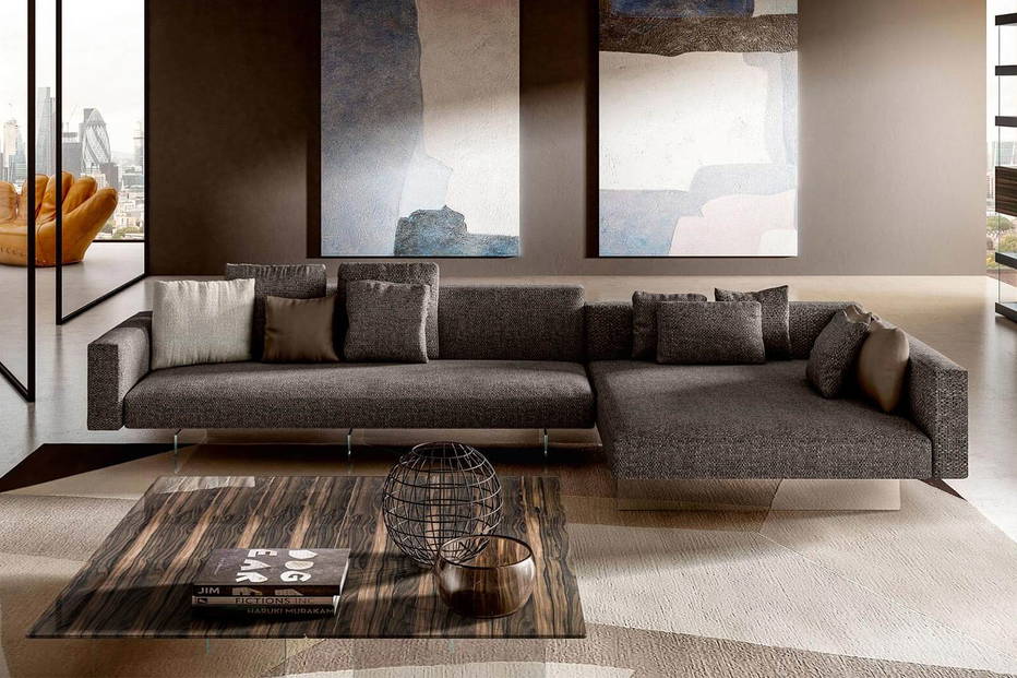 Air 0818 Sectional Sofa with Chaise