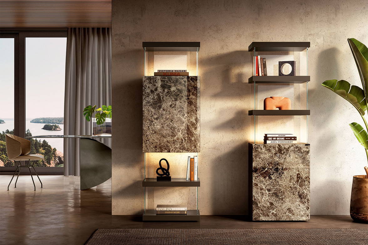 Both versions of the Air bookshelf. Both versions of the Air bookshelf.