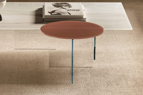 Air Glass End Table