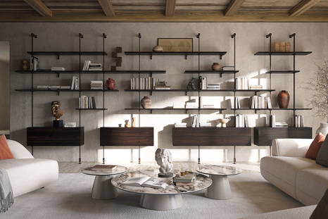 Airport Bookshelf Composition F by Cattelan Italia