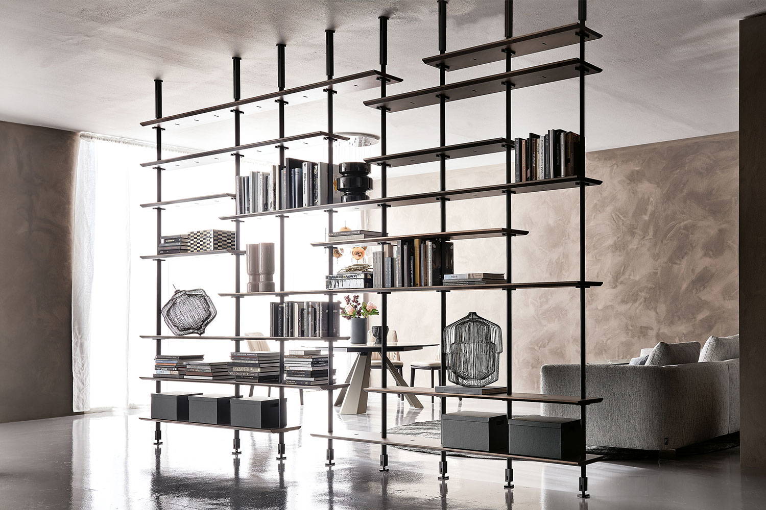 Airport Bookshelf Composition G by Cattelan Italia | room service 360°