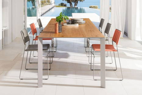 Akashi Extension Dining Table by MIDJ