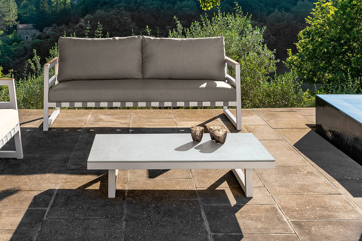 The Alabama Alu Coffee Table by Talenti The Alabama Alu Coffee Table by Talenti
