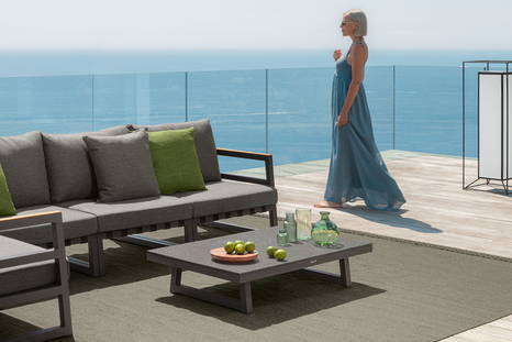Alabama Alu coffee table by Talenti
