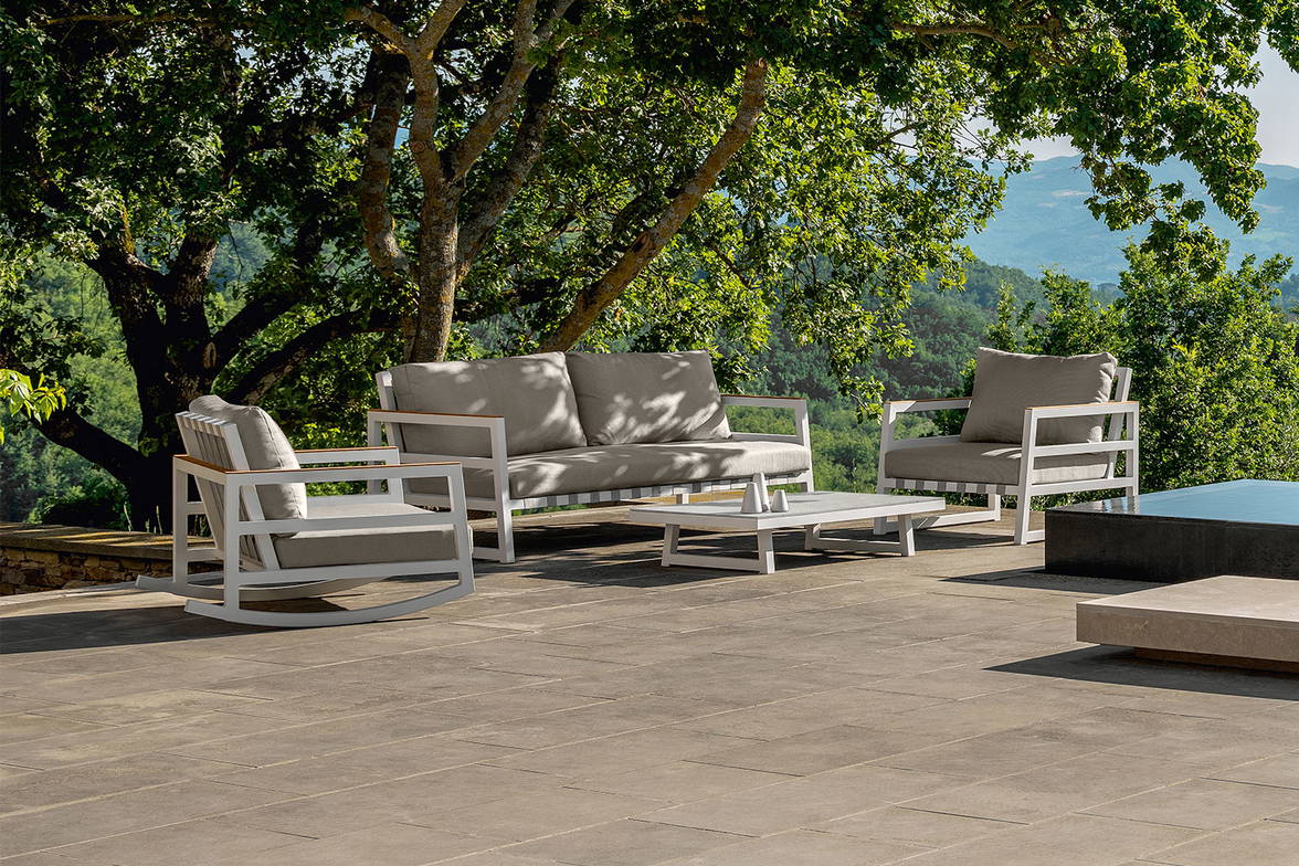 The Alabama Alu sofa by Talenti The Alabama Alu sofa by Talenti