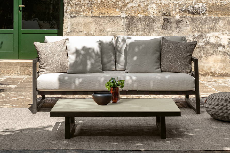 Alabama Wood Sofa