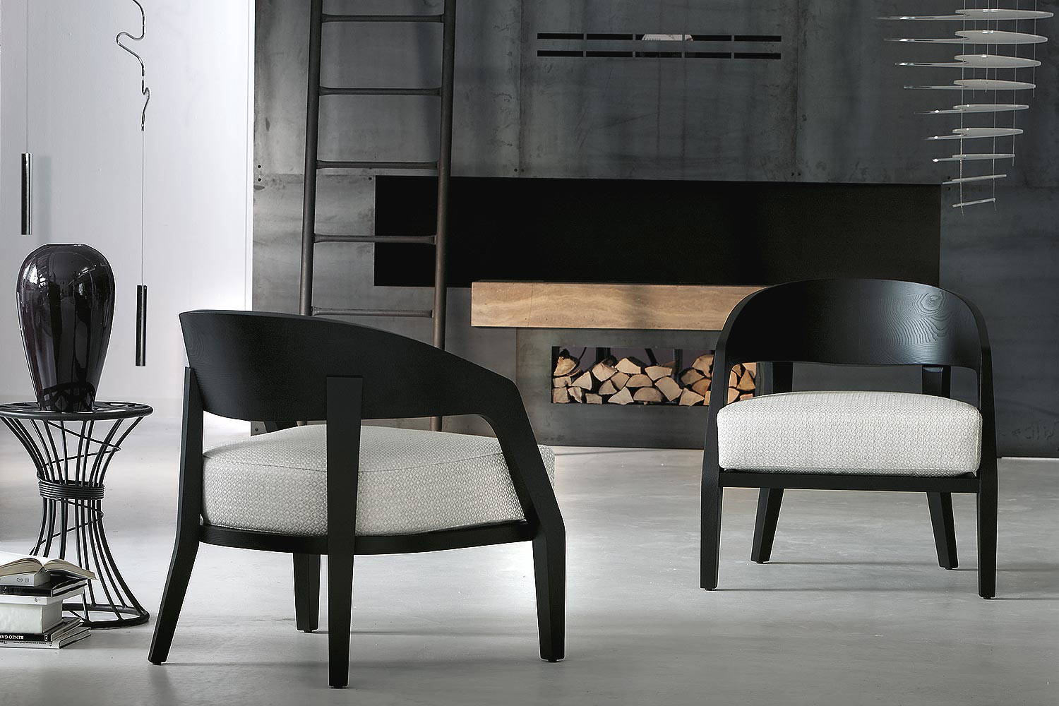 Alba armchairs by Porada