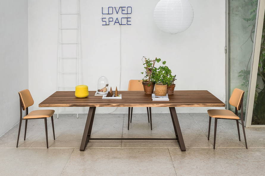 Alfred Wood Dining Table