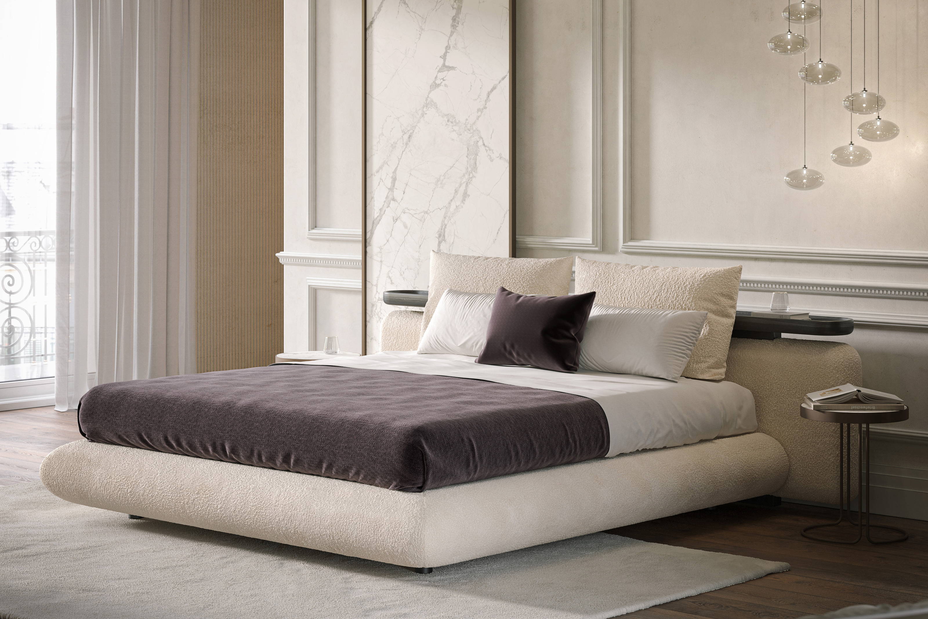 Aliante Bed from Tonin Casa