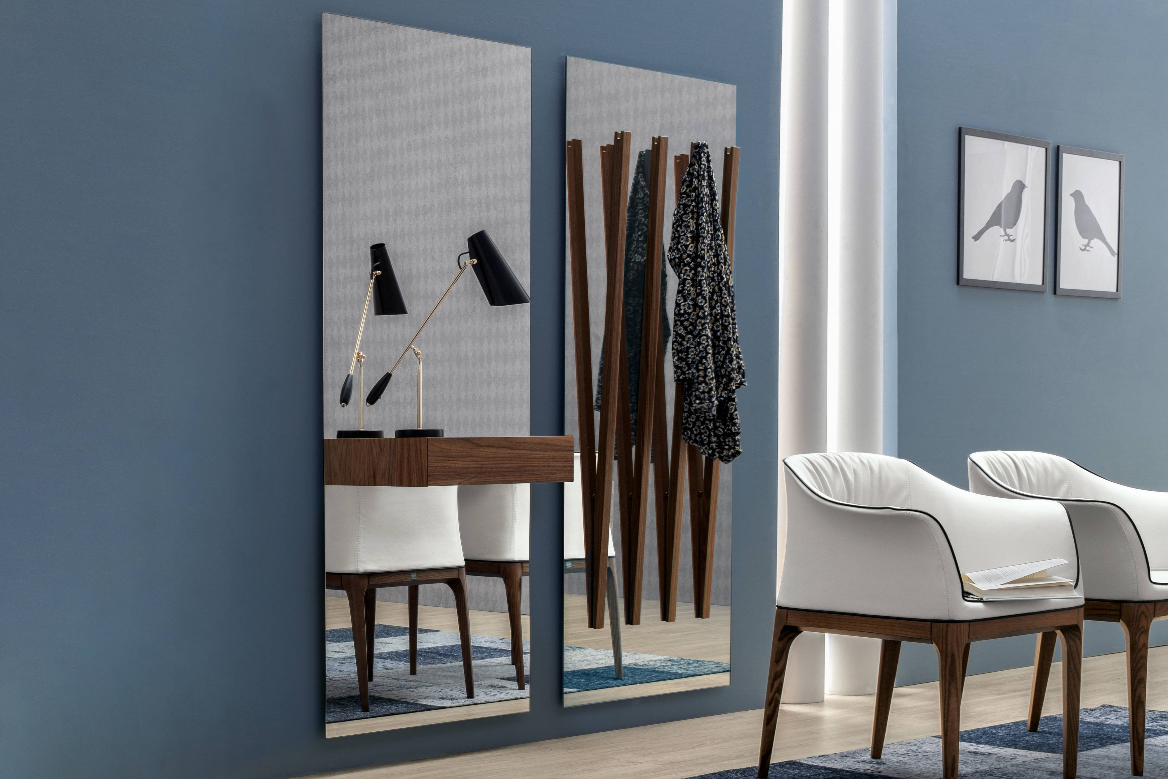 Alicante mirrors in a living area