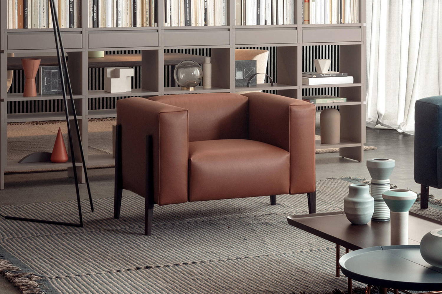 All-In armchair by Pianca in a modern living area setting 