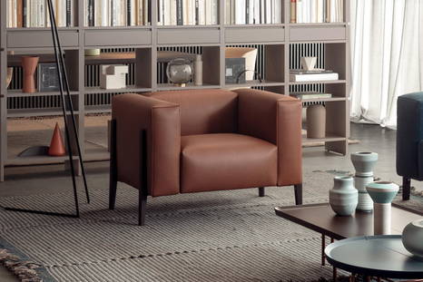 All-In armchair by Pianca in a modern living area setting 