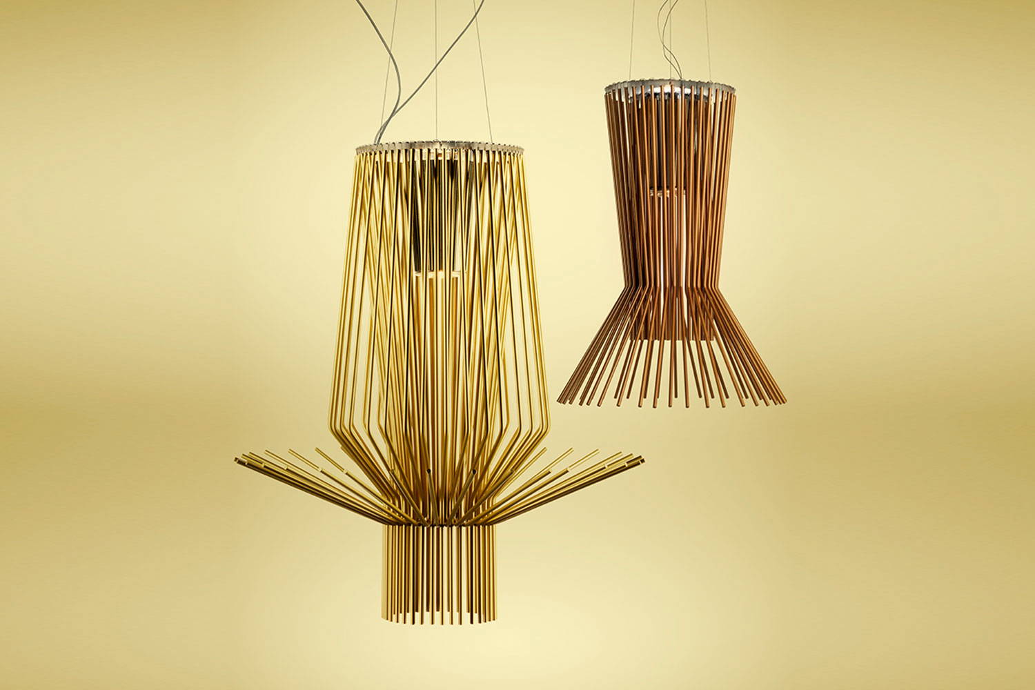 Allegretto suspension lights by Foscarini