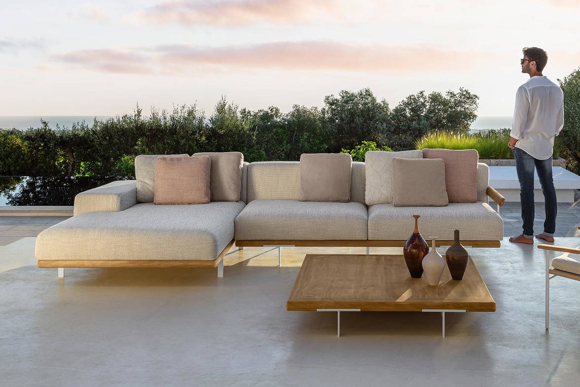 Allure Sectional Sofa with Chaise by Talenti Allure Sectional Sofa with Chaise by Talenti