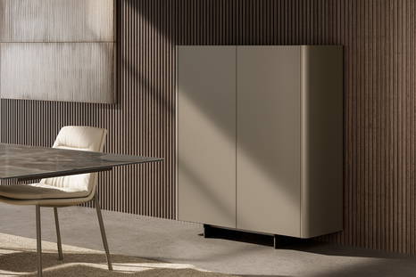 Alma cupboard is wall-mounted