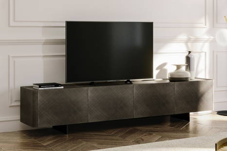Alma TV stand designed by Antoy Filips for eforma
